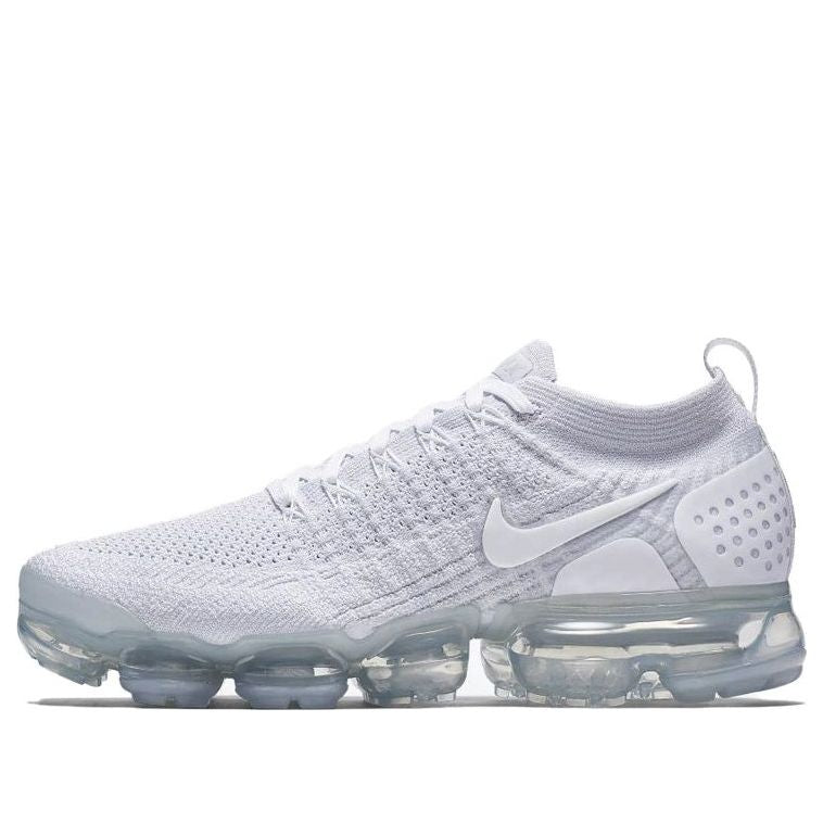 Nike Womens Air VaporMax Flykint 2 Triple White 942843-100 KICKSOVER