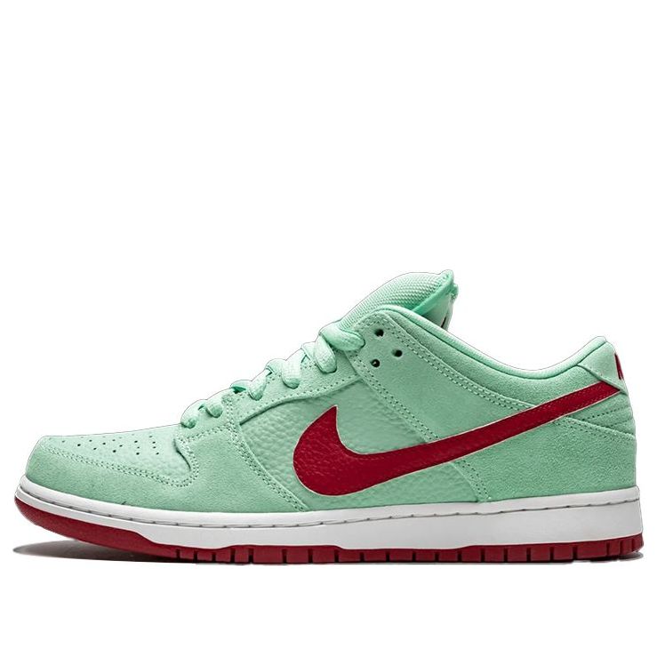 Nike Dunk Low Pro SB Skateboard 'Mint Red' Medium Mint Gym Red 304292-360 sneakmarks