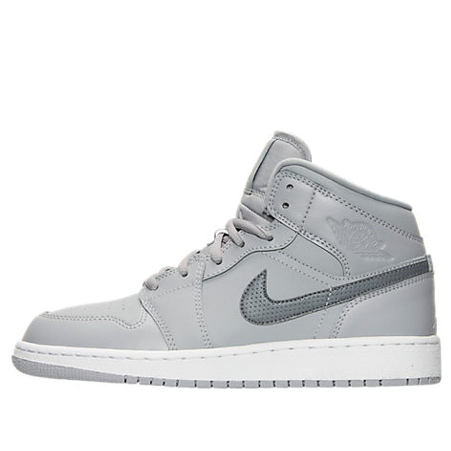 Air Jordan 1 Mid BG Wolf Grey 554725-033