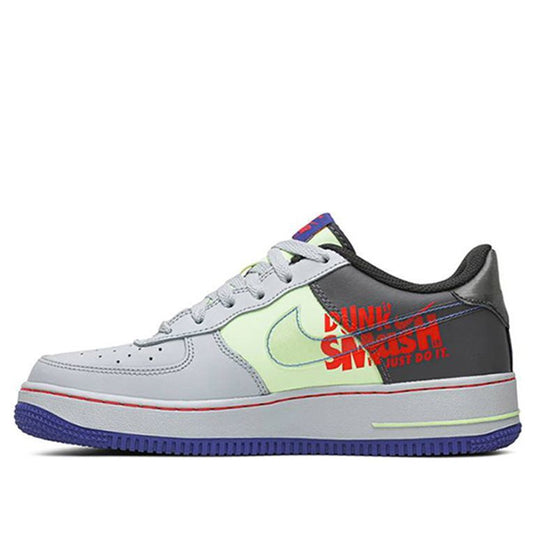 Nike Air Force 1 Low GS 'Dunk It' Grey/Violet/White CT1628-001