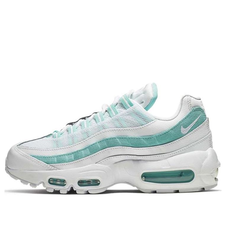 Nike Womens Air Max 95 'Light Aqua' White/White/Light Aqua 307960-115