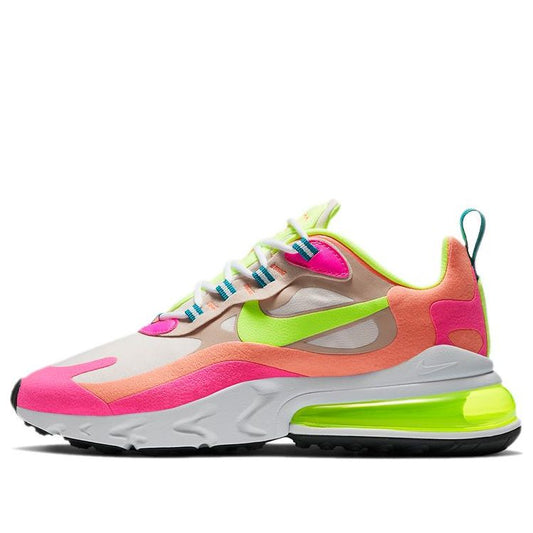 Nike Air Max 270 React 'Pink Volt' Pink/Volt/Sail DC1863-600