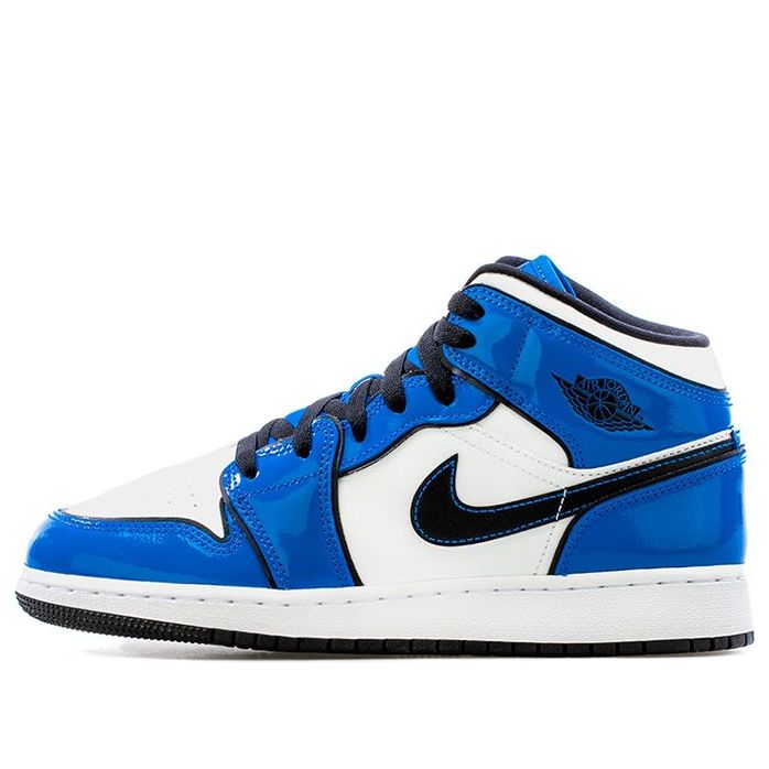 Air Jordan 1 Mid SE GS 'Signal Blue' Signal Blue (GS) BQ6931-402