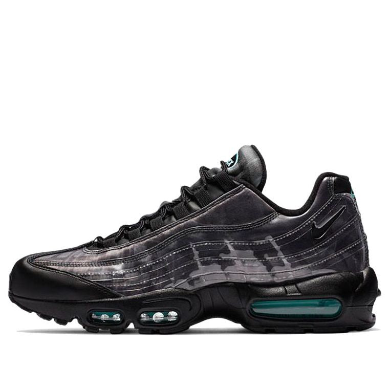 Nike Air Max 95 'Black Aurora Green' Black/Black/Aurora Green/Smoke Grey DA7735-001