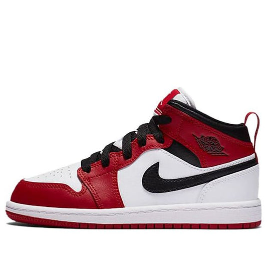 Air Jordan 1 Mid PS 'Chicago' White/Gym Red/Black 640734-173