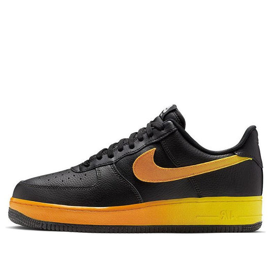 Air Force 1 Low '07 LV8 'Black Orange Peel' Black/Orange Peel-Opti Yellow CJ0524-001