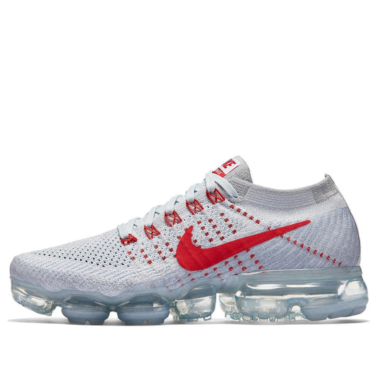 Nike Womens Air VaporMax 'OG' Pure Platinum/University Red-Wolf Grey 849557-060