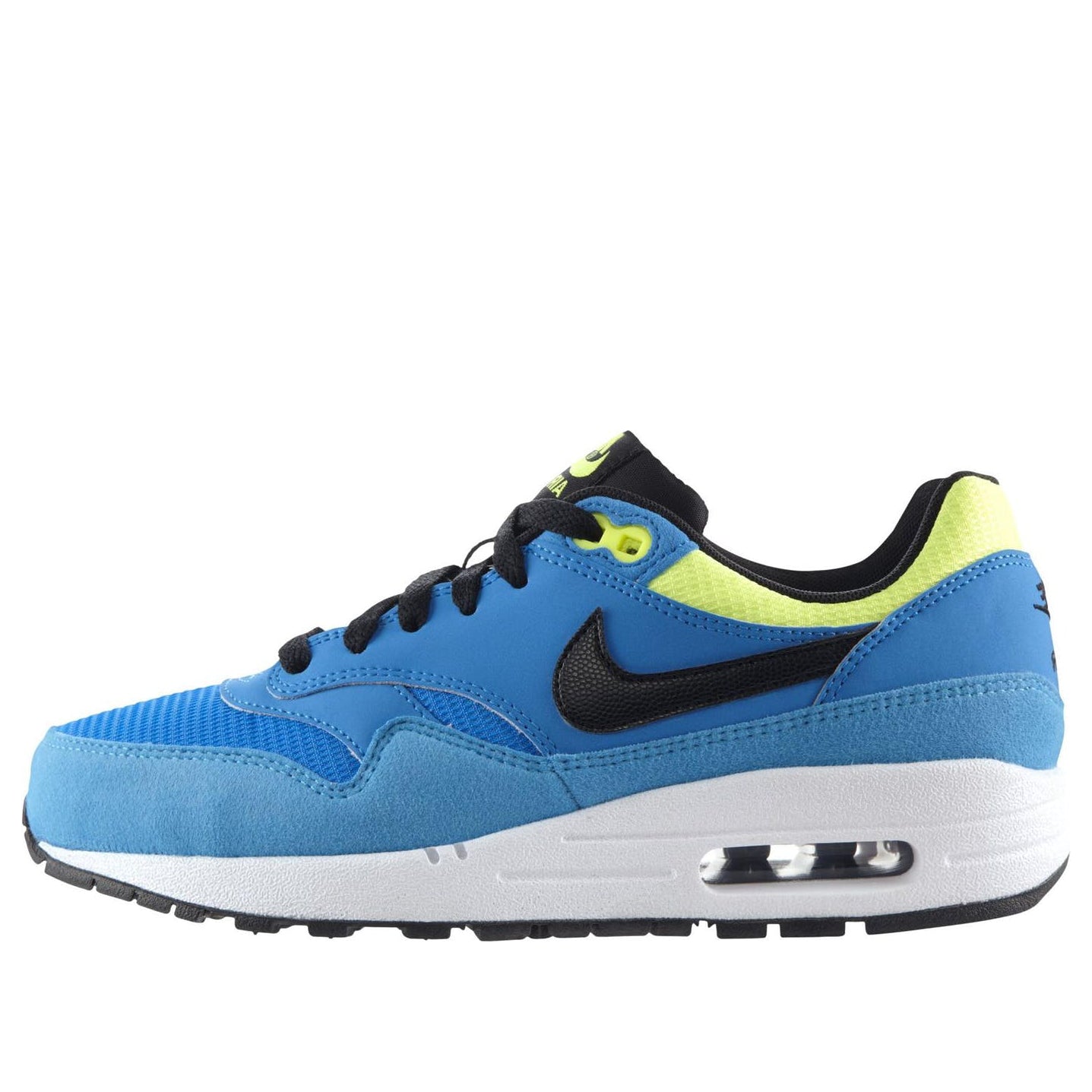 Nike Air Max 1 GS 'Blue Hero' Blue Hero/Black/Volt/Current Blue 555766-401