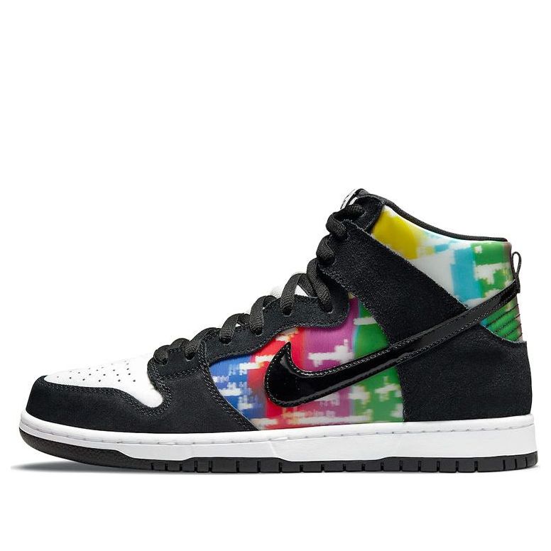 Nike SB Skateboard Dunk High Pro TV Signal CZ2253-100 sneakmarks