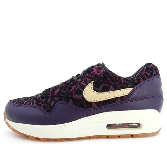 Nike Womens Air Max 1 PRM Purple Dynasty Red 454746-500