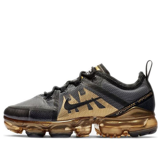 Nike Air VaporMax 2019 GS 'Black Gold' Black/Black-Metallic Gold AJ2616-004 KICKSOVER