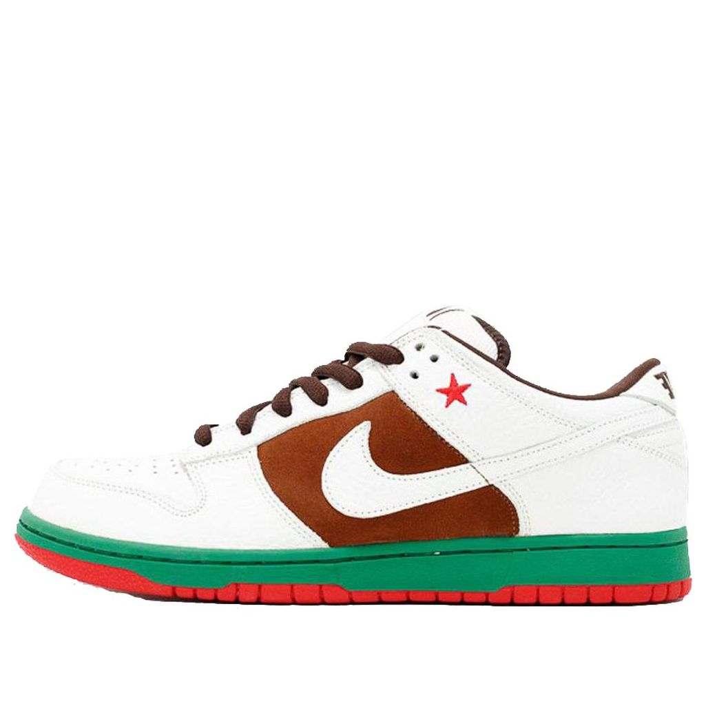 Nike Dunk Low Pro SB Skateboard 'Cali' Pecan/White 304292-211 sneakmarks