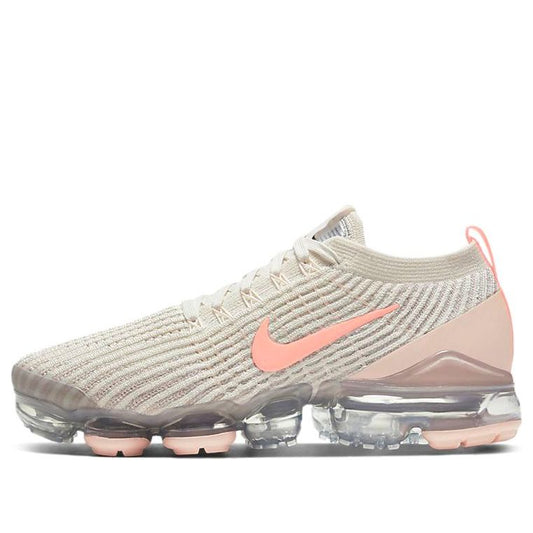 Nike Womens Air VaporMax Flyknit 3 'Light Cream Crimson Tint' Light Cream/Crimson Tint/Vast Grey/Atomic Pink CT1274-200 KICKSOVER