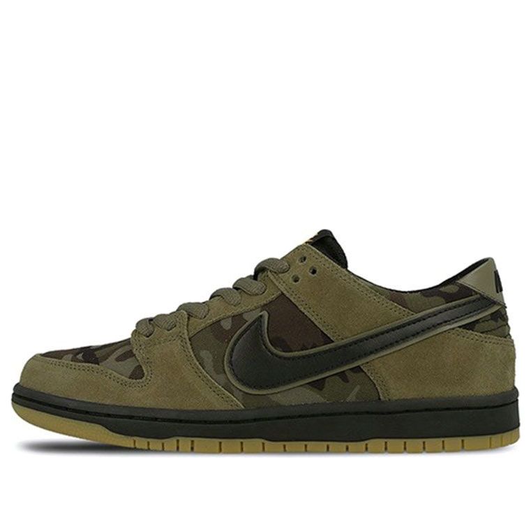 Nike SB Skateboard Zoom Dunk Low Pro Camo 854866-209 sneakmarks