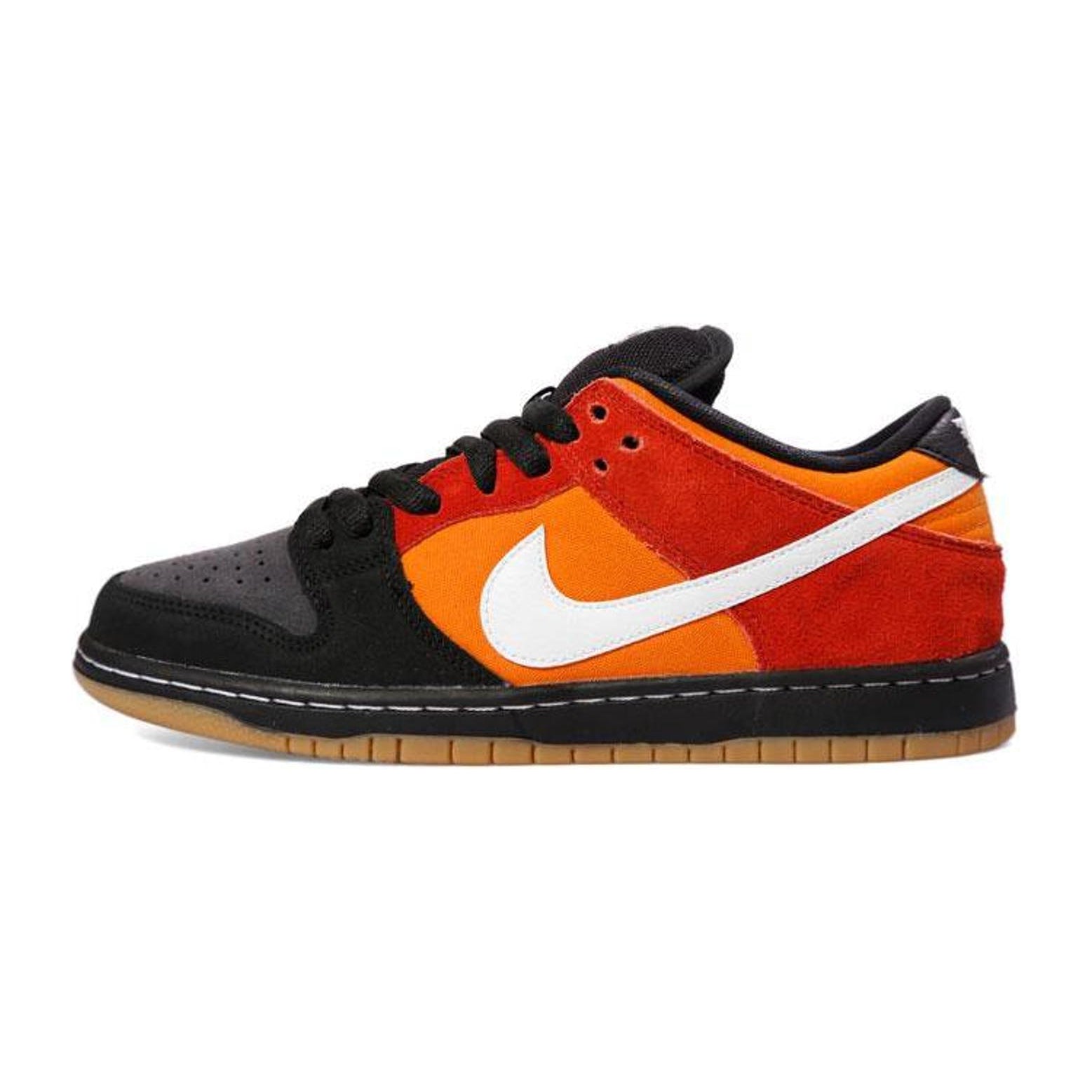 Nike SB Skateboard Dunk Low Pro 'Reverse Raygun' Black / Cinnabar / Copper Flash 304292-047 sneakmarks