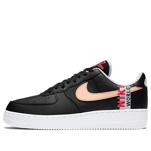 Nike Air Force 1 Low 'Worldwide Pack - Black Crimson' Black/Flash Crimson/White CK6924-001