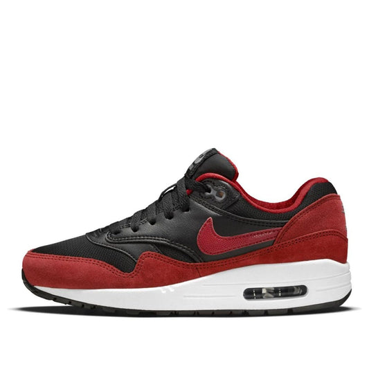 Nike Air Max 1 GS 'Bred' Black/White/Cool Grey/Gym Red 555766-048 KICKSOVER