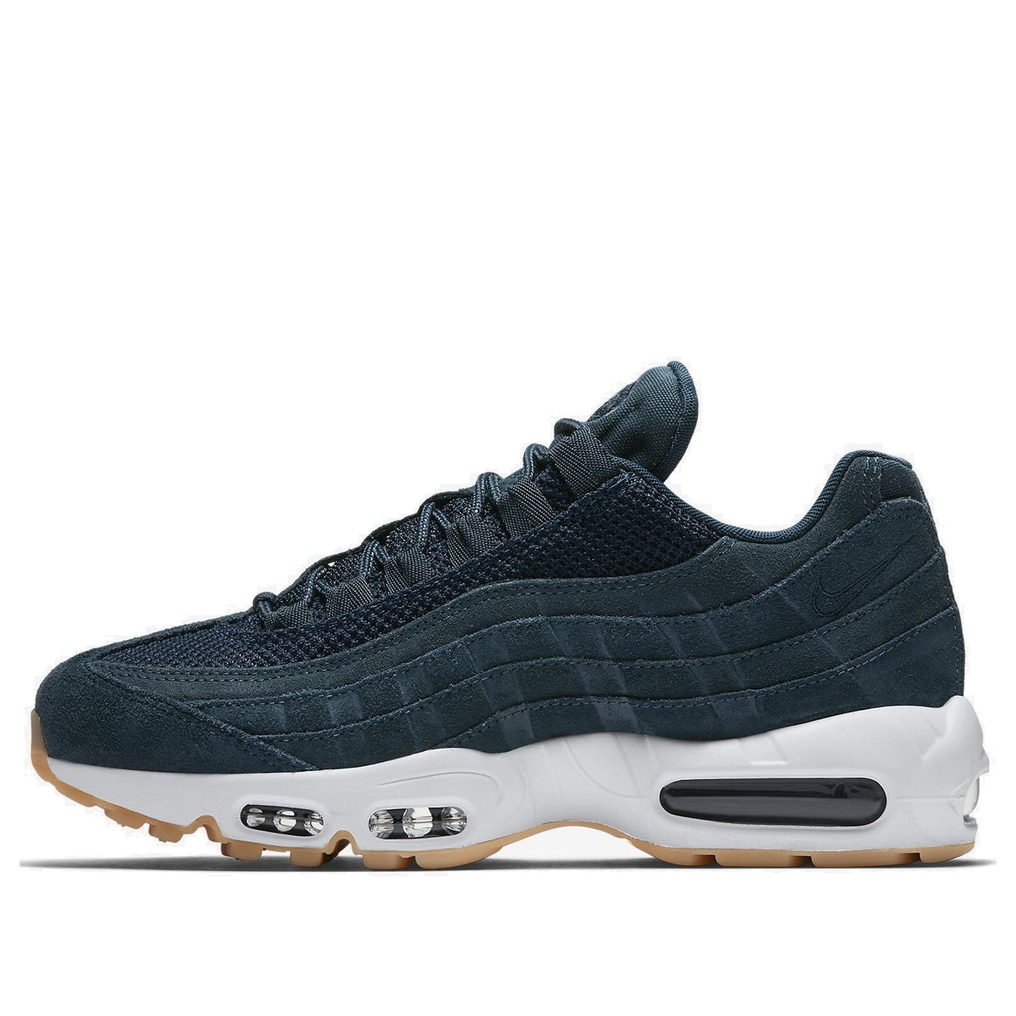 Nike Air Max 95 Premium 'Dark Green' Dark Green/Light Blue-Off White 538416-300