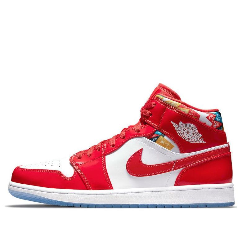 Air Jordan 1 Mid SE Red Patent DC7294-600