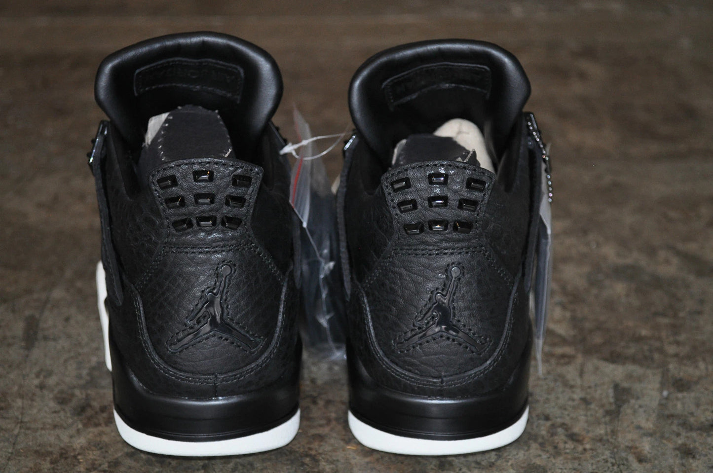 Nike Air Jordan 4 Retro Premium Pinnacle Pony Hair - Black